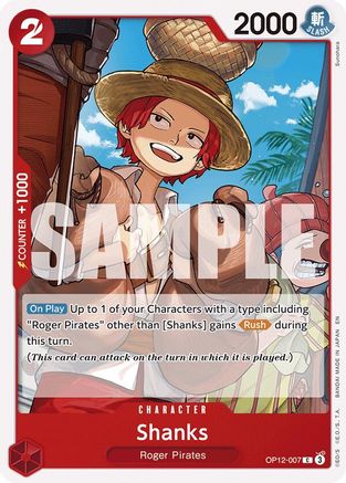 Shanks (007) [Legacy of the Master] Common