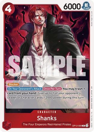 Shanks (008) [Legacy of the Master] Rare