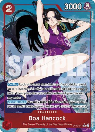 Boa Hancock (Alternate Art) [Legacy of the Master] Super Rare