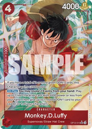 Monkey.D.Luffy (Alternate Art) [Legacy of the Master] Super Rare