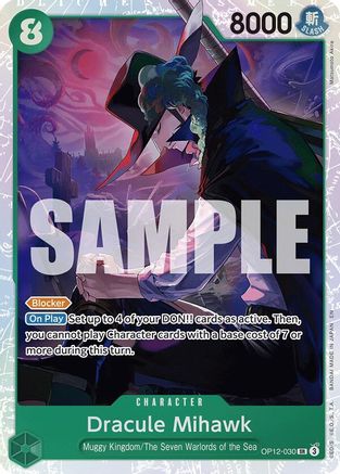 Dracule Mihawk [Legacy of the Master] Super Rare
