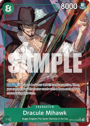 Dracule Mihawk (Alternate Art) [Legacy of the Master] Super Rare