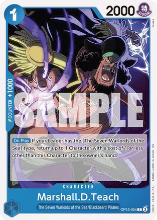 Marshall.D.Teach [Legacy of the Master] Common