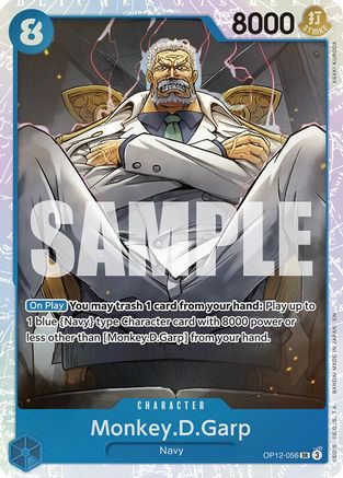 Monkey.D.Garp [Legacy of the Master] Super Rare