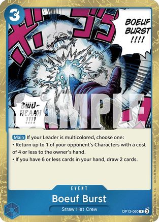 Boeuf Burst [Legacy of the Master] Rare