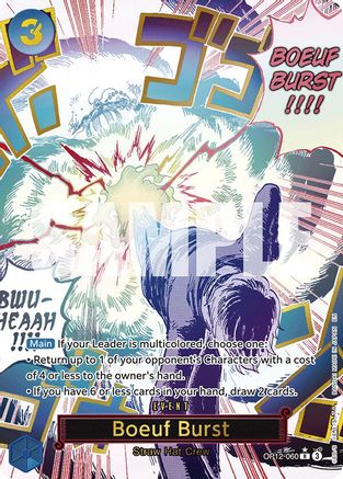 Boeuf Burst (Alternate Art) [Legacy of the Master] Rare
