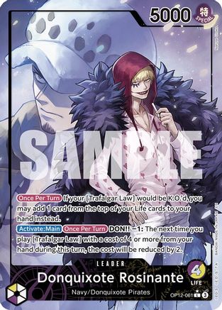 Donquixote Rosinante (061) (Alternate Art) [Legacy of the Master] Leader