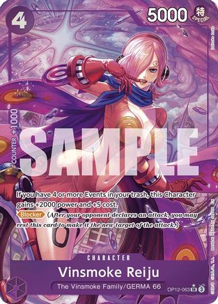 Vinsmoke Reiju (Alternate Art) [Legacy of the Master] Super Rare