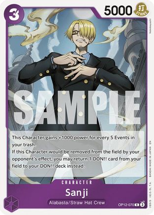 Sanji (070) [Legacy of the Master] Rare