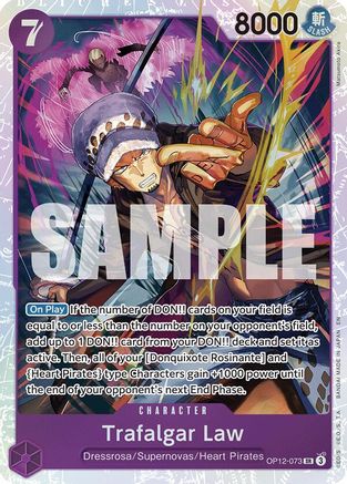 Trafalgar Law (073) [Legacy of the Master] Super Rare