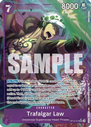 Trafalgar Law (073) (Alternate Art) [Legacy of the Master] Super Rare