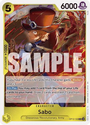 Sabo [Legacy of the Master] Rare