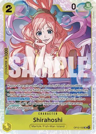 Shirahoshi [Legacy of the Master] Super Rare
