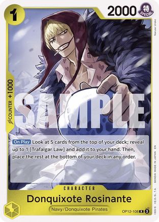 Donquixote Rosinante (108) [Legacy of the Master] Rare