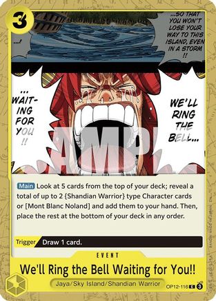 We'll Ring the Bell Waiting for You!! [Legacy of the Master] Common