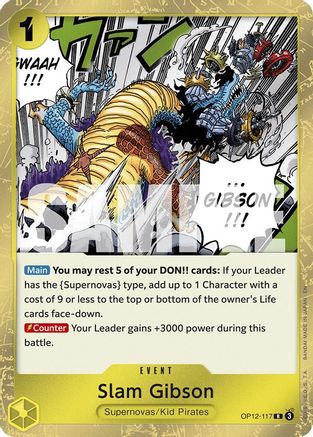 Slam Gibson [Legacy of the Master] Rare