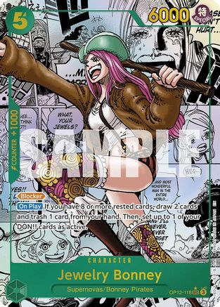 Jewelry Bonney (118) (Manga) [Legacy of the Master] Secret Rare