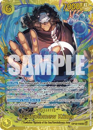 Bartholomew Kuma [Legacy of the Master] Secret Rare