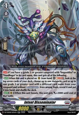 Intent Disseminator [Double Rare]  (DZ-SS08/025EN)