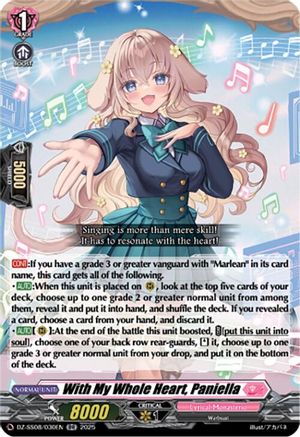 With My Whole Heart, Paniella [Double Rare]  (DZ-SS08/030EN)