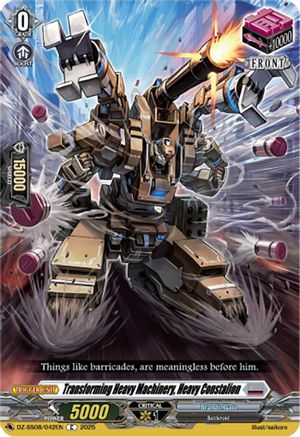 Transforming Heavy Machinery, Heavy Constalion [Common]  (DZ-SS08/042EN)