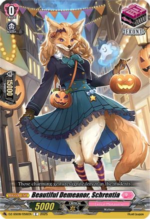 Beautiful Demeanor, Schrentia [Common]  (DZ-SS08/056EN)