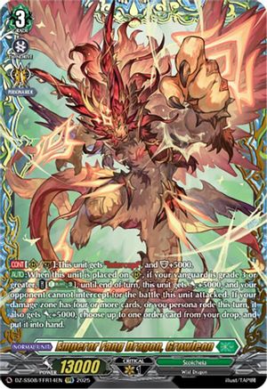 Emperor Fang Dragon, Growleon (FFR) [FFR]  (DZ-SS08/FFR14EN)