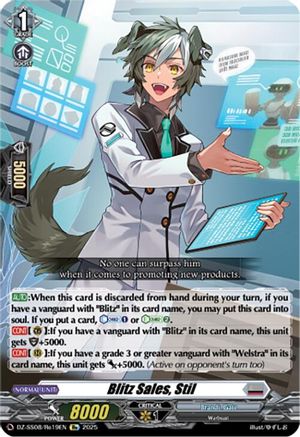 Blitz Sales, Stil [Special Reprint]  (DZ-SS08/Re19EN)