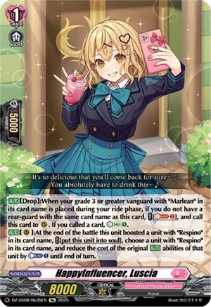 HappyInfluencer, Luscia [Special Reprint]  (DZ-SS08/Re35EN)