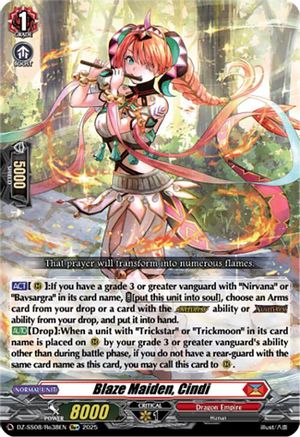 Blaze Maiden, Cindi (Re+) [RE+]  (DZ-SS08/Re38EN)