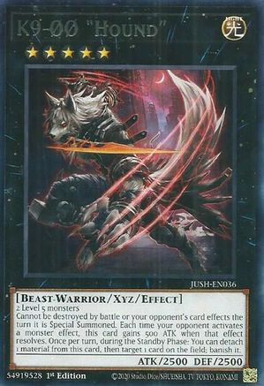 K9-00 "Hound" [JUSH-EN036] Rare