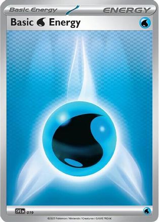 Basic Water Energy 019 [SVE Scarlet & Violet Energies] (Reverse Holofoil)