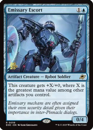 Emissary Escort (PRE-056) - Prerelease Cards Foil