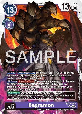 Bagramon  (EX10-056) [Sinister Order] Foil