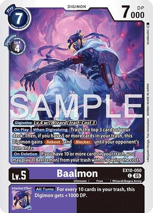 Baalmon  (EX10-050) [Sinister Order]