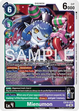 Mienumon  (EX10-017) [Sinister Order] Foil