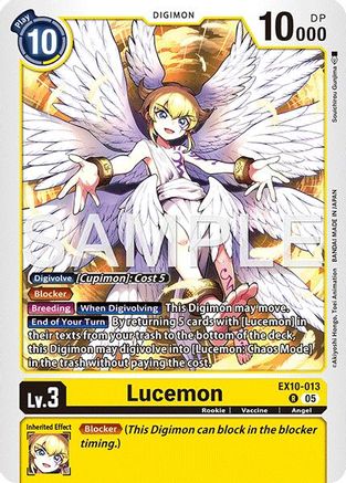 Lucemon  (EX10-013) [Sinister Order] Foil
