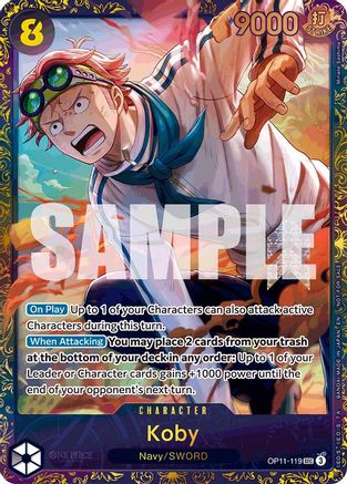 Koby (Treasure Cup August 2025) [One Piece Promotion Cards] Secret Rare