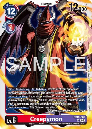 Creepymon  (EX10-009) [Sinister Order] Foil