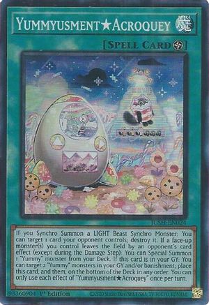 Yummyusment★Acroquey (Super Rare) [JUSH-EN024] Super Rare