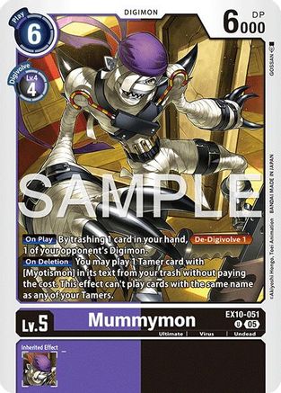 Mummymon  (EX10-051) [Sinister Order]