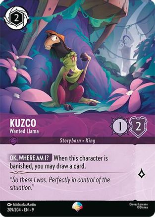 Kuzco - Wanted Llama (Epic) (209/204) Fabled ()