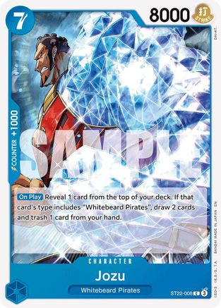 Jozu [Starter Deck 22: Ace & Newgate] Common