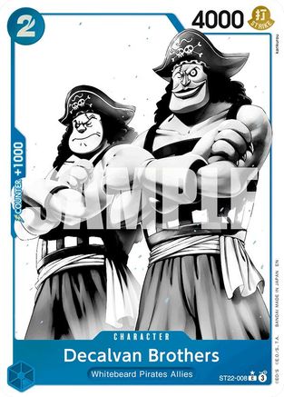 Decalvan Brothers (Parallel) [Starter Deck 22: Ace & Newgate] Common