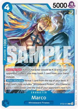 Marco [Starter Deck 22: Ace & Newgate] Common