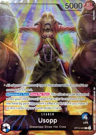 Usopp (Official Playmat -Limited Edition Vol. 3-) [One Piece Promotion Cards] Leader