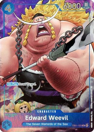 Edward Weevil (Seven Warlords of the Sea Binder Set) [One Piece Promotion Cards] Rare
