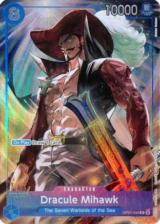 Dracule Mihawk (Seven Warlords of the Sea Binder Set) [One Piece Promotion Cards] Common