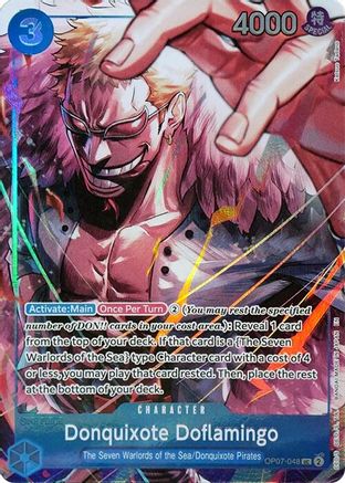 Donquixote Doflamingo (Seven Warlords of the Sea Binder Set) [One Piece Promotion Cards] Uncommon