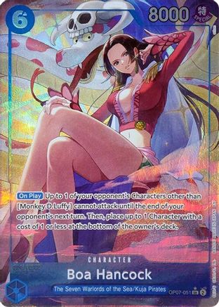 Boa Hancock (Seven Warlords of the Sea Binder Set) (Alternate Art) [One Piece Promotion Cards] Super Rare